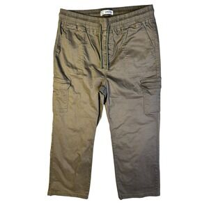 Sandpiper Women's Size 16W Olive Green Cargo Pants Utility/Cargo Pockets Stretch